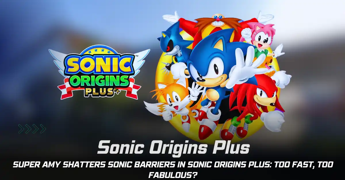Super Amy in Sonic Origins Plus