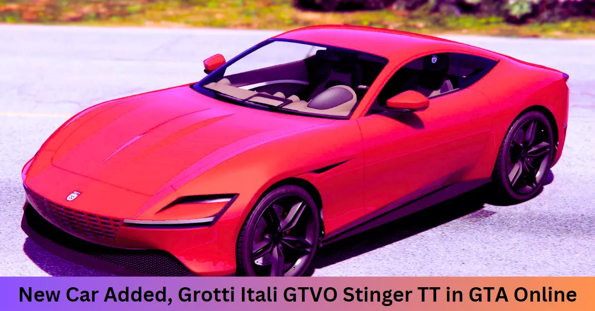 Grotti Itali GTVO Stinger TT in GTA Online