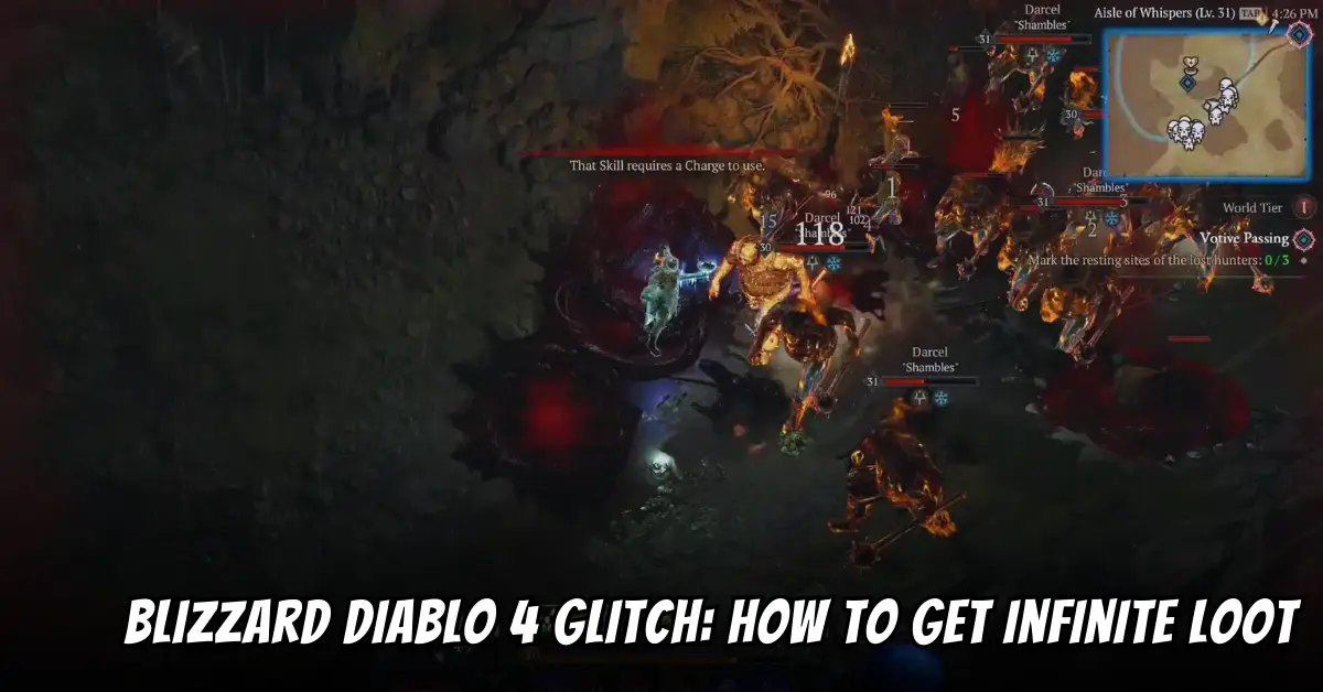 Blizzard Diablo 4 Glitch How to Get Infinite Loot