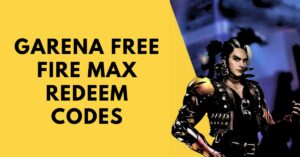 Garena Free Fire Max Redeem Codes