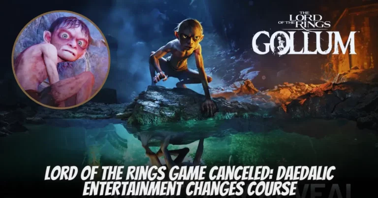 Lord of the Rings Game Canceled: Daedalic Entertainment Changes Course