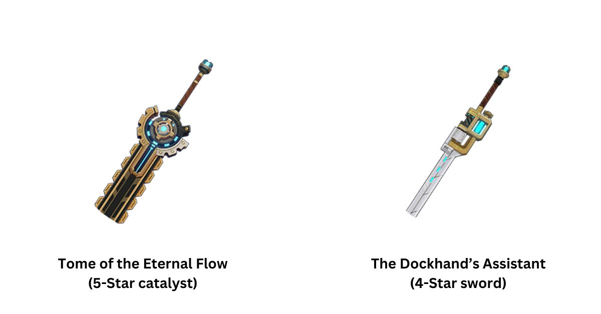 Genshin Impact 4.1 New Weapons