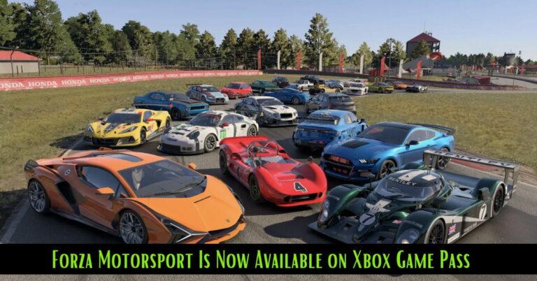 Forza Motorsport Is Now Available on Xbox Game Pass