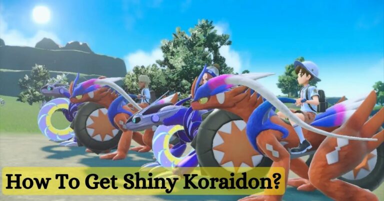 How To Get Shiny Koraidon
