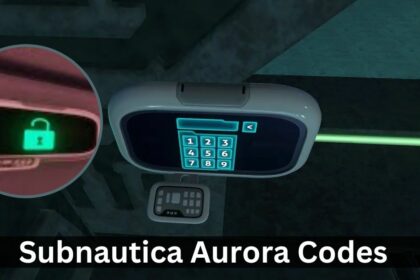 Subnautica Aurora Codes