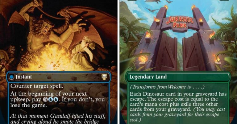MTG Jurassic Park New Card List