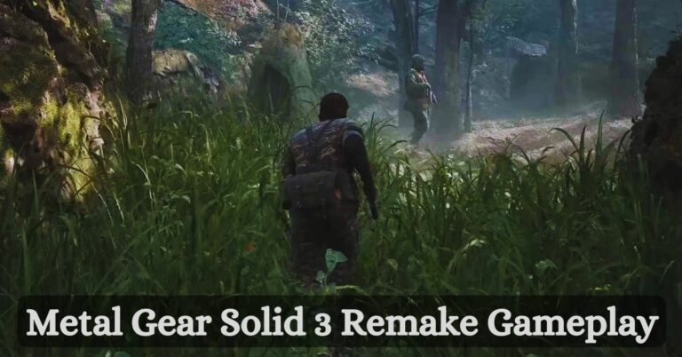 Metal Gear Solid 3 Remake Gameplay