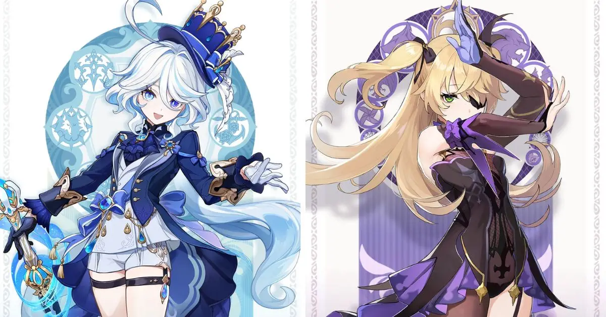 Genshin Impact Fan Art Combines Furina and Fischl