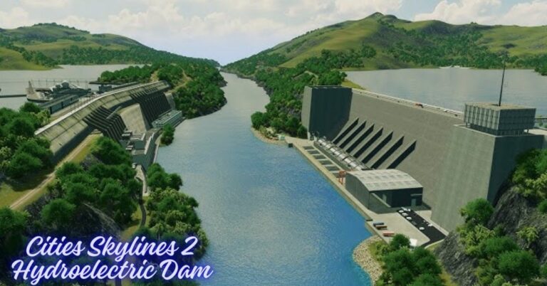 Cities Skylines 2 Hydroelectric Dam