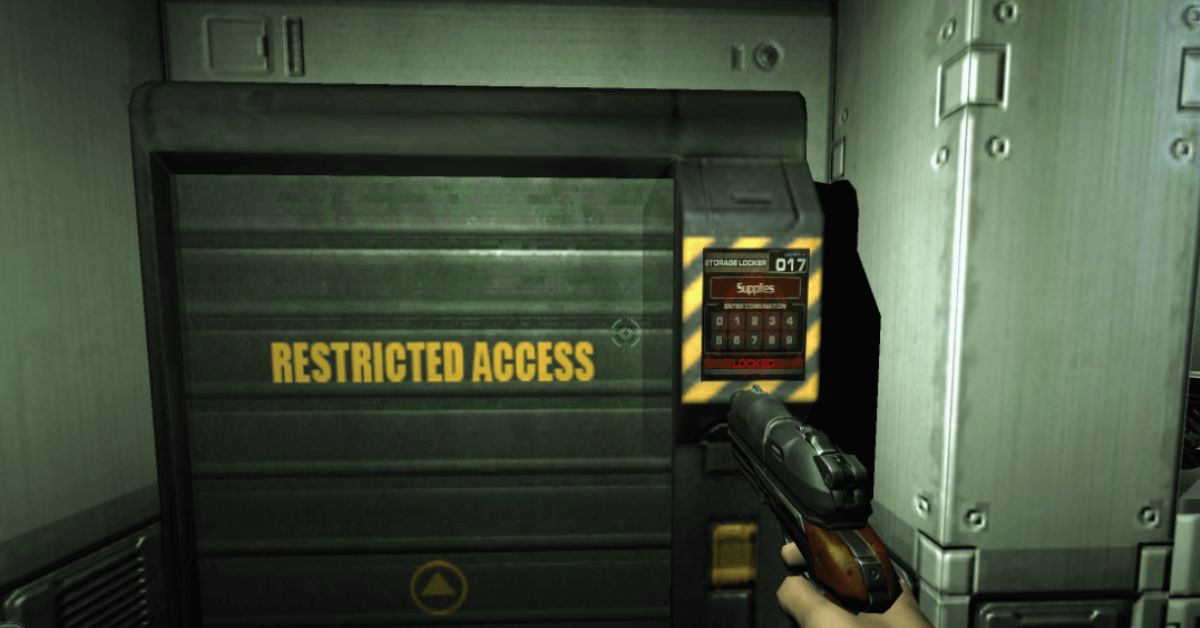 Doom 3 Locker Codes