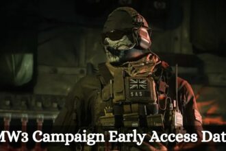 MW3 Campaign Early Access Date
