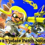 Splatoon 3 Update Patch Notes