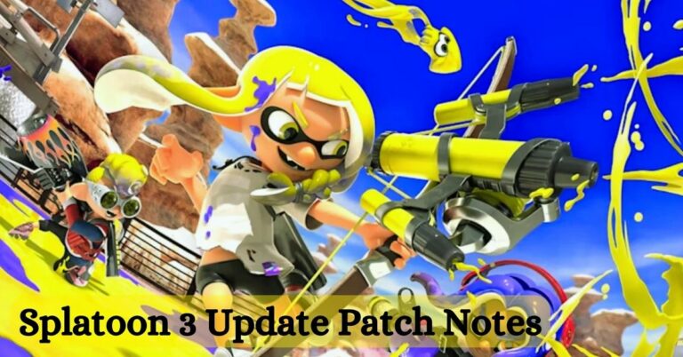 Splatoon 3 Update Patch Notes