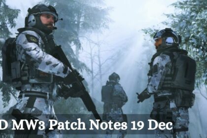 COD MW3 Patch Notes 19 Dec