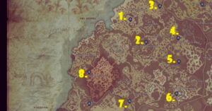 Diablo 4 Waypoint Map