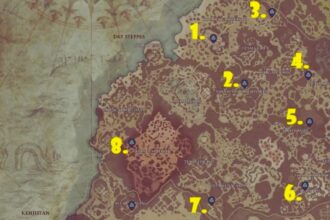 Diablo 4 Waypoint Map