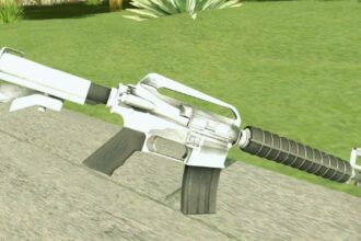 GTA SA Weapons Show White