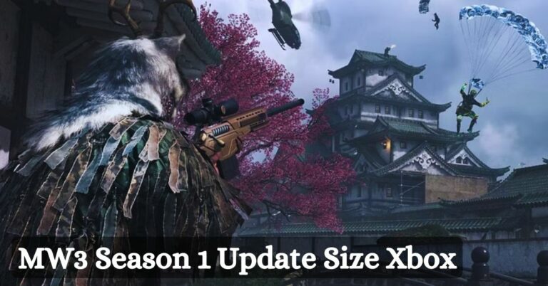 MW3 Season 1 Update Size Xbox