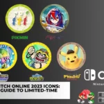 Nintendo Switch Online 2023 icons