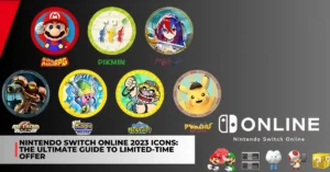 Nintendo Switch Online 2023 icons