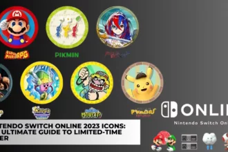 Nintendo Switch Online 2023 icons