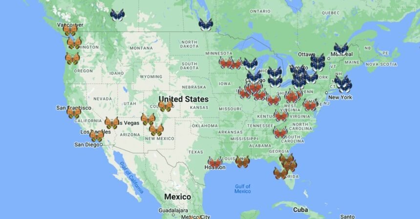 Pokemon Go Vivillon Map: How To Collect All The Patterns Of The Scale ...