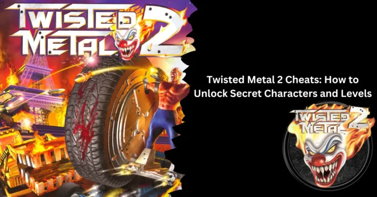 Twisted Metal 2 Cheats