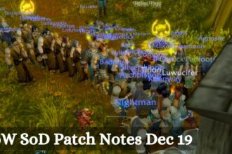 WoW SoD Patch Notes Dec 19