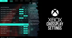 xbox crossplay settings