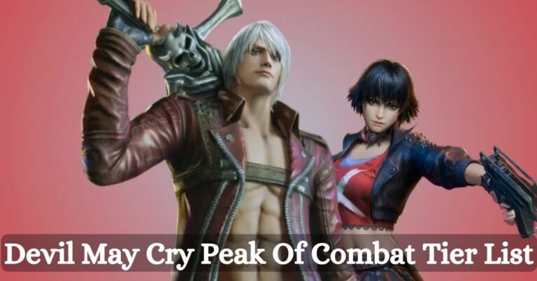 Devil May Cry Peak Of Combat Tier List