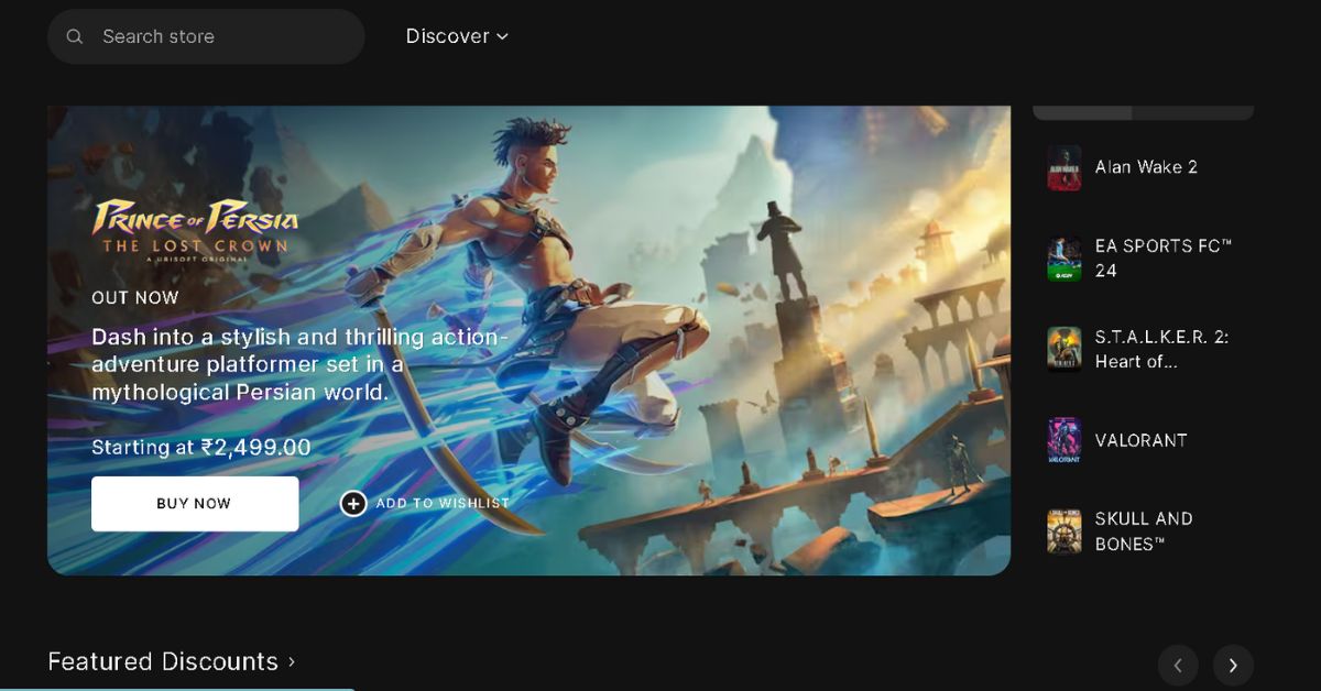 Epic Games Store Leak