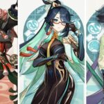 Genshin Impact 4.4 Character Outfits