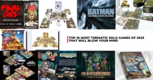 Top 10 Most Thematic Solo Games of 2023