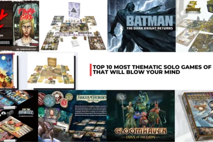 Top 10 Most Thematic Solo Games of 2023