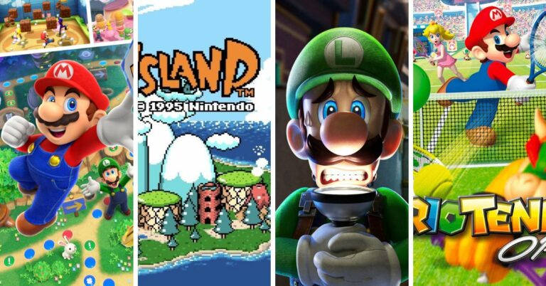 10 Mario Spinoff Games