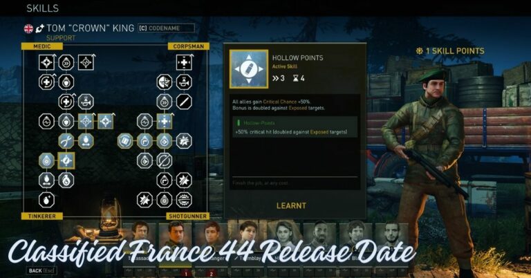 Classified France 44 Release Date