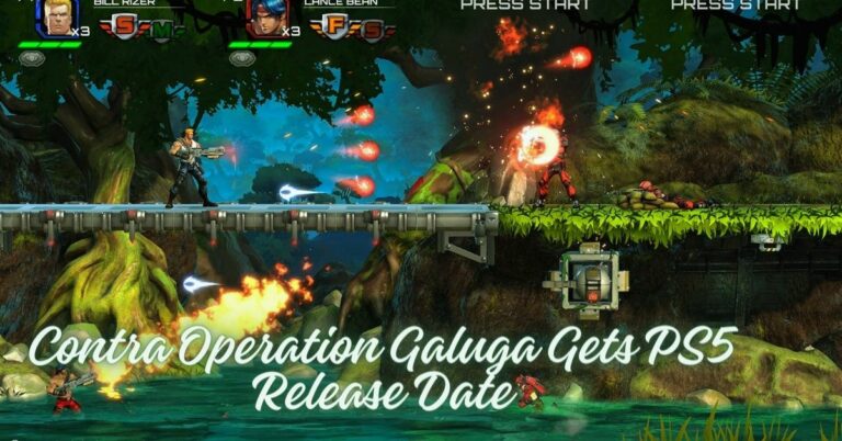 Contra Operation Galuga Gets ps5 Release Date