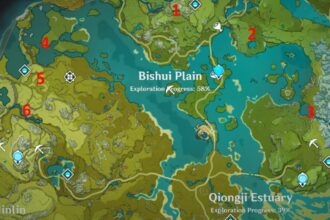 Liyue Shrine of Depths Location