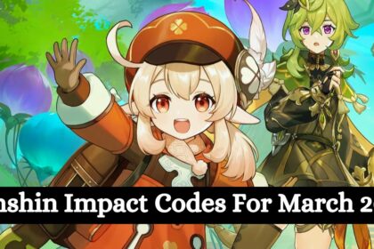 Genshin Impact Codes For March 2024