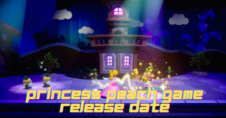 Princess Peach Game Release Date