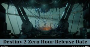 Destiny 2 Zero Hour Release Date