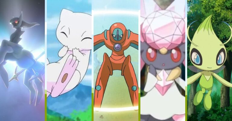 Top 5+ Strongest Mythical Pokemon