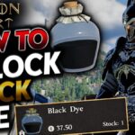 How to get black dye in crimson desert