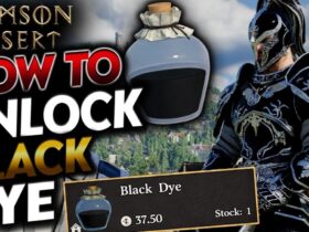 How to get black dye in crimson desert