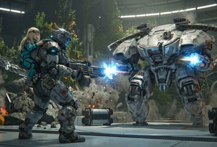 Beat the Sector Guard in Pragmata