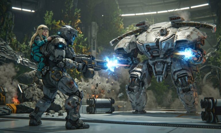 Beat the Sector Guard in Pragmata