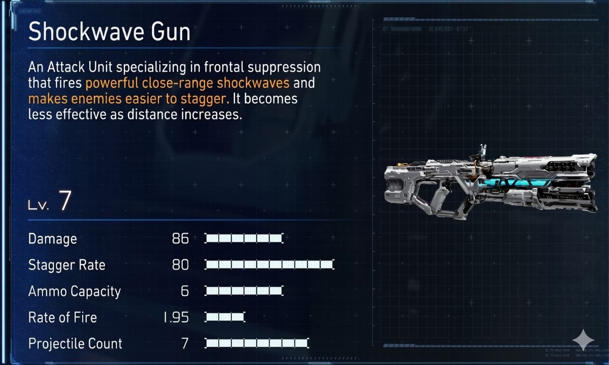 Pragmata Shockwave Gun