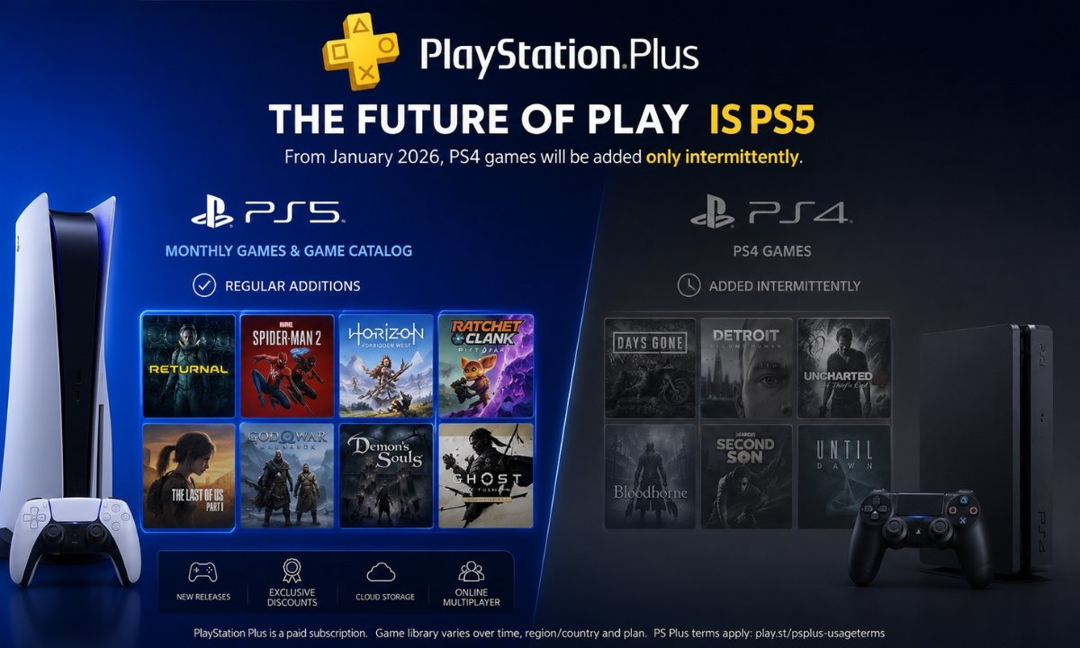 PlayStation Plus becoming more focused on PS5 games Upgrade From PS4 to PS5 Before GTA 6