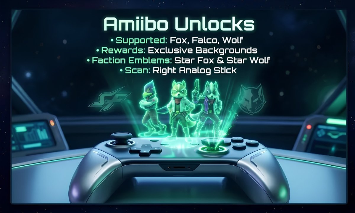 Star Fox Switch 2 amiibo