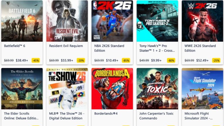 Xbox Deals Unlocked Sale Discounts EA Sports FC 26